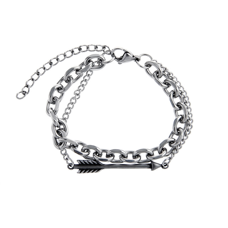 Triple Layer Chain Bracelet