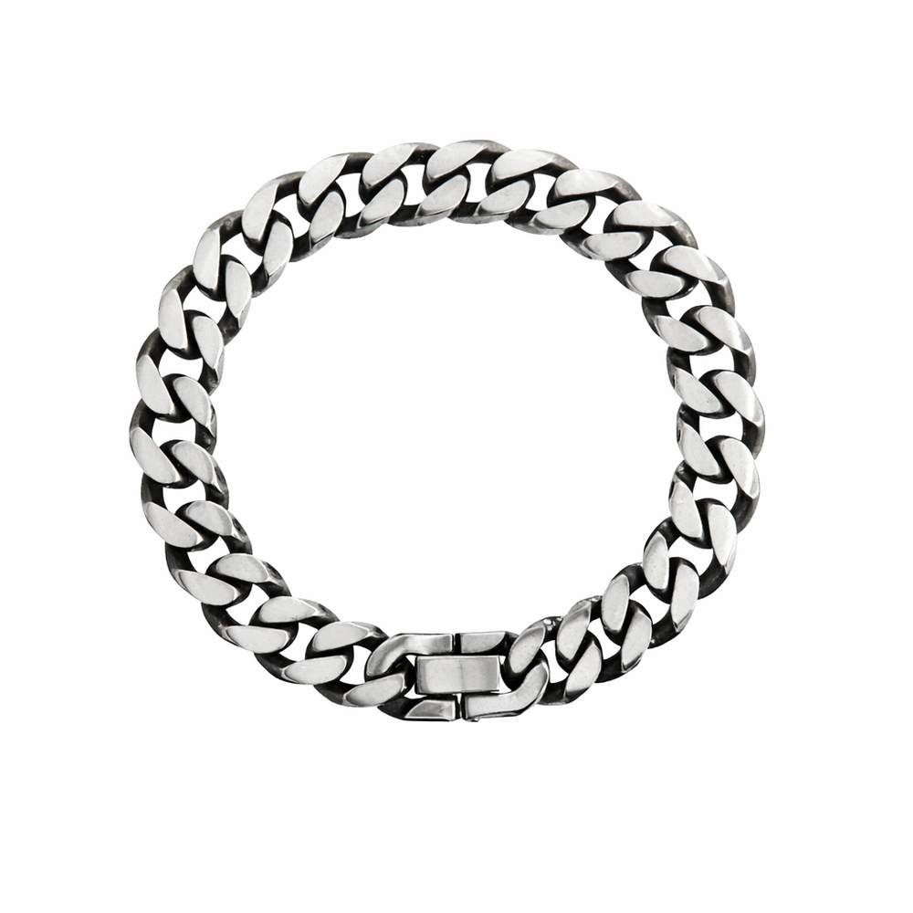 Gunmetal Cuban Bracelet