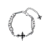 Dual Star Chain Bracelet
