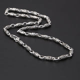 Scroll Link Chain Necklace