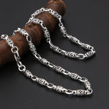 Scroll Link Chain Necklace