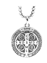 Saint Benedict Medallion Necklace