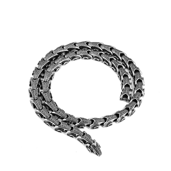 Dragon Scale Chain Necklace