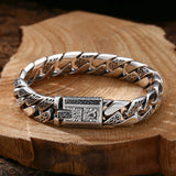Engraved Cuban Bracelet