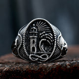 Lighthouse Signet Ring