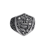 Crown Shield Ring