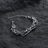 Triple Layer Chain Bracelet