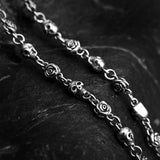 Rose & Skull Chain