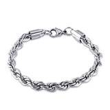 Thick Rope Chain Bracelet