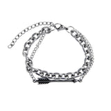 Triple Layer Chain Bracelet