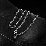 Rose & Skull Chain
