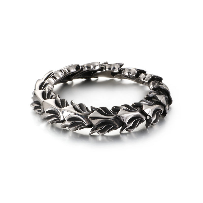 Laurel Chain Bracelet