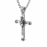 Floral Cross Pendant