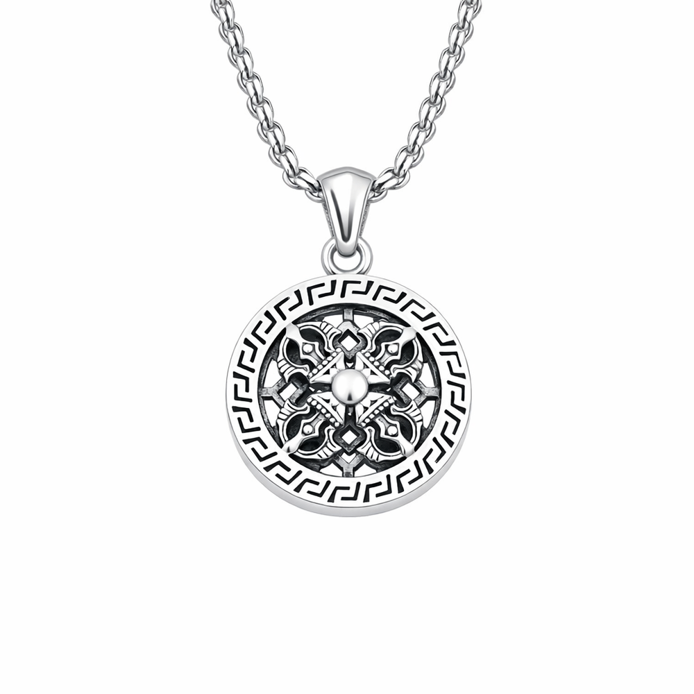 Tibetan Medallion Pendant