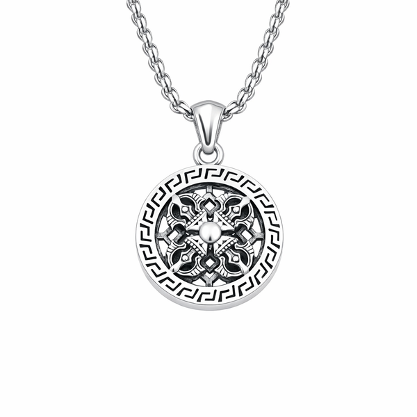 Tibetan Medallion Pendant