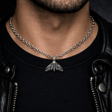 Deaths Moth Pendant