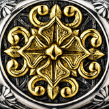 Gold Cross Sovereign Ring
