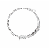 Liquid Irregular Square Cuban Necklace