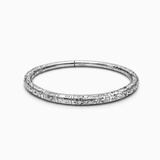 Mobius ring silver bracelet