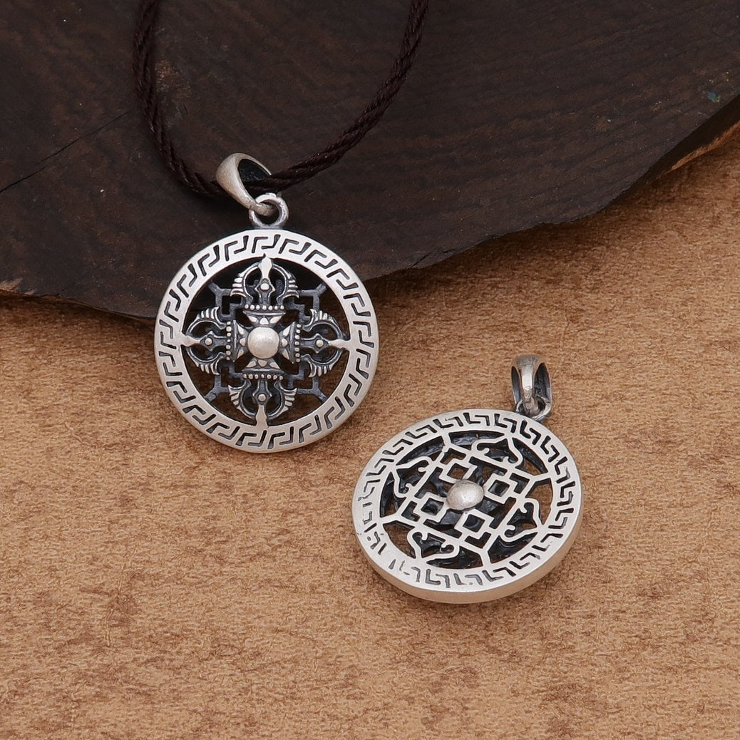 Tibetan Medallion Pendant