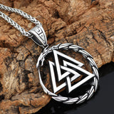 Valknut Necklace