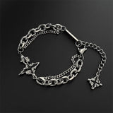 Dual Star Chain Bracelet