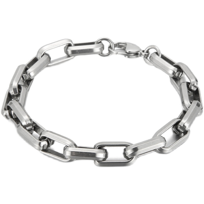 Rectangular Link Bracelet