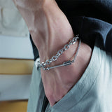 Triple Layer Chain Bracelet