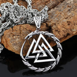 Valknut Necklace