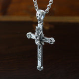 Floral Cross Pendant